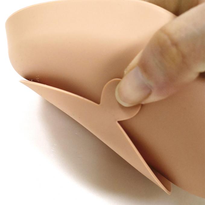 Herz-Form-kreative Baby-Silikon-Sauggroße Teller Spülmaschinen-Heatresistant Manufacturers BPA