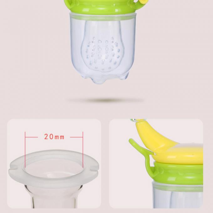 Großhandels-Silikon-Friedensstifter-frische Frucht-Nahrungsmittelbaby-Zufuhr Bpa freie