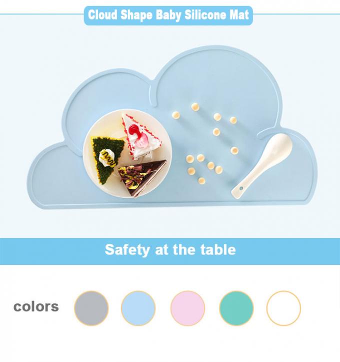 Fütterungsbaby matte des faltbaren Silikonbabys Nahrungsmittel, dastischauflage speist
