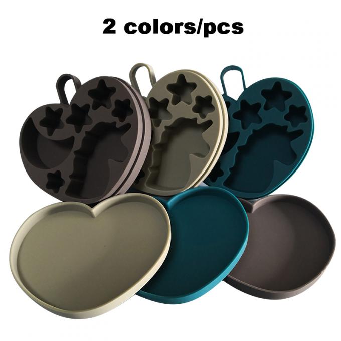 Eiscreme-Werkzeuge formt Großhandels-freies Silikon DIY BPA mit Deckel für sicheres Silikon der Kinderkuchen-Werkzeug-100%food, freie Formen BPA