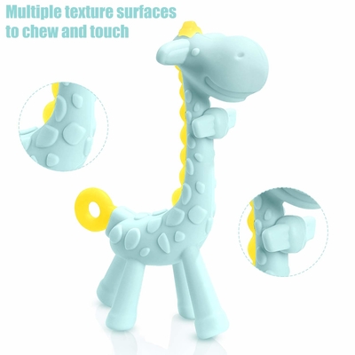 Pain Relief No Harmful Material Silicone Teether Toys For Breast Feeding Babies