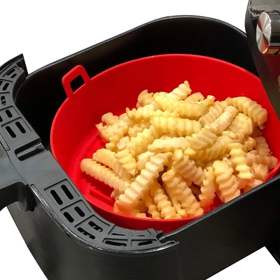 Easy To Clean Logo Customization Air Fryer Silicone Pot Safe In Boiling Water