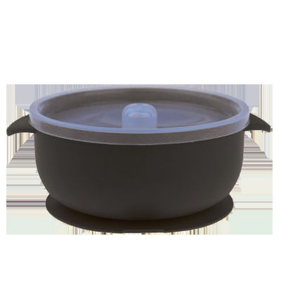 BPA Free Spill Proof Silicone Suction Bowl Sealed Insulation Microwave Safe 125g