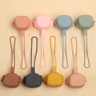 Spülmaschine Safe Molding In ein netter Baby-Silikon-Produkt-Welpe formte