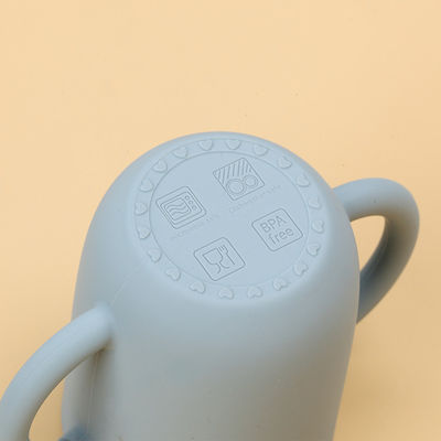 Geruch-Beweis-Silikon Straw Cup Non Plastic Unbreakable BPA frei mit Deckeln